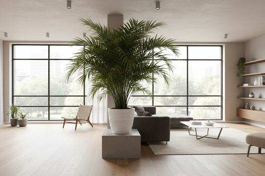 Cascade palm indoor