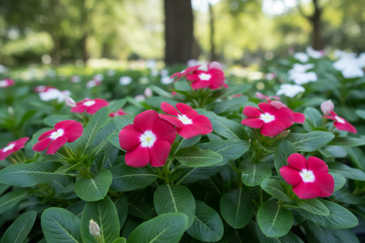 vinca Cora red 